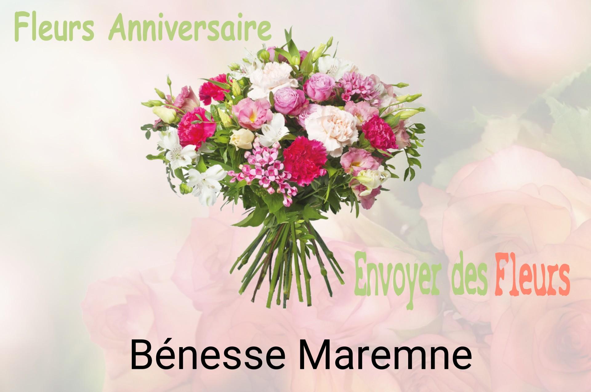 Bouquet de fleurs d’anniversaire livré à Bénesse-Maremne